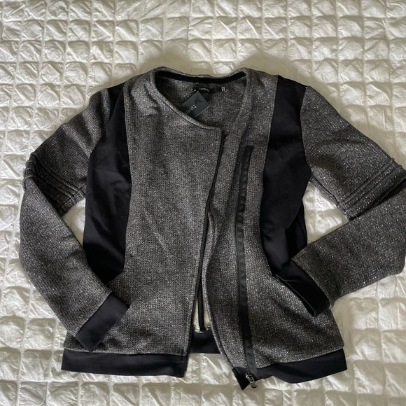 Twenty Montreal gray bomber zip jacket - Picture 1 of 6
